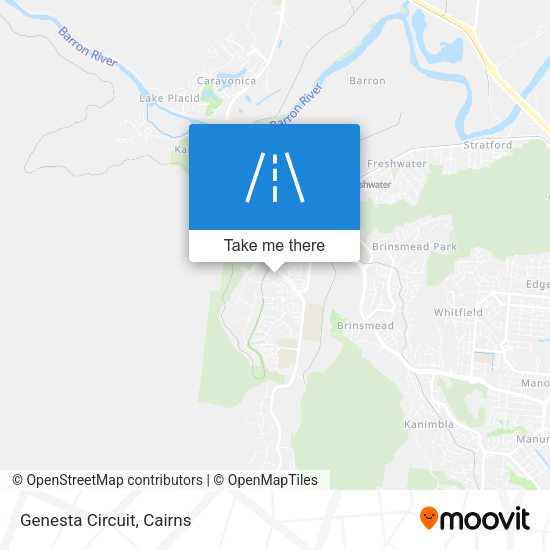 Genesta Circuit map