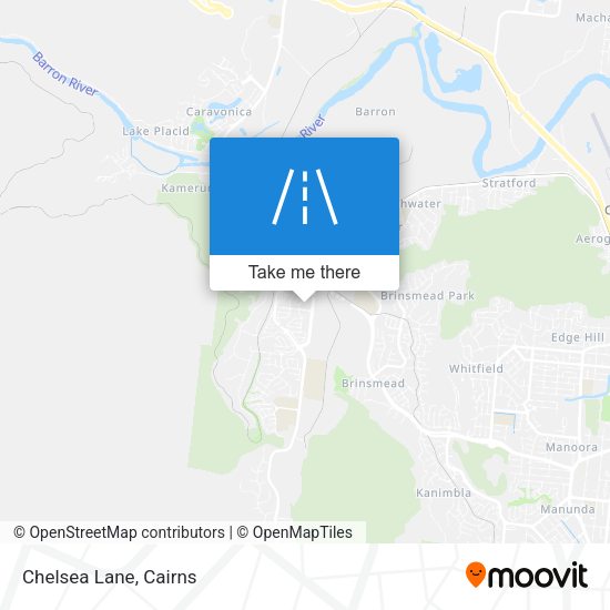 Chelsea Lane map
