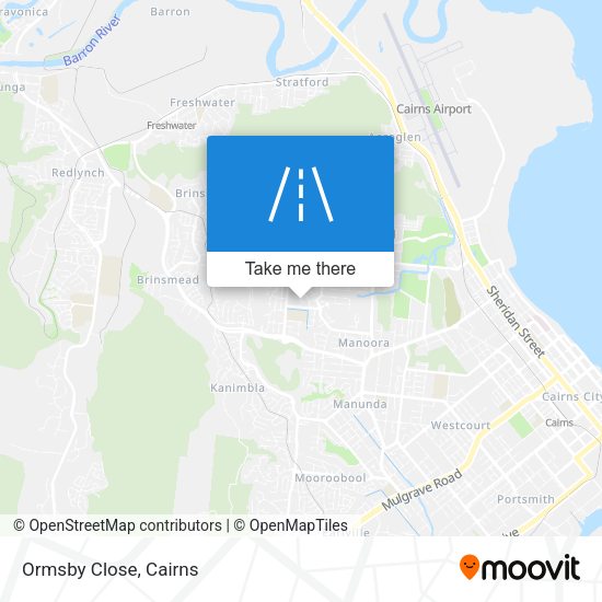 Ormsby Close map