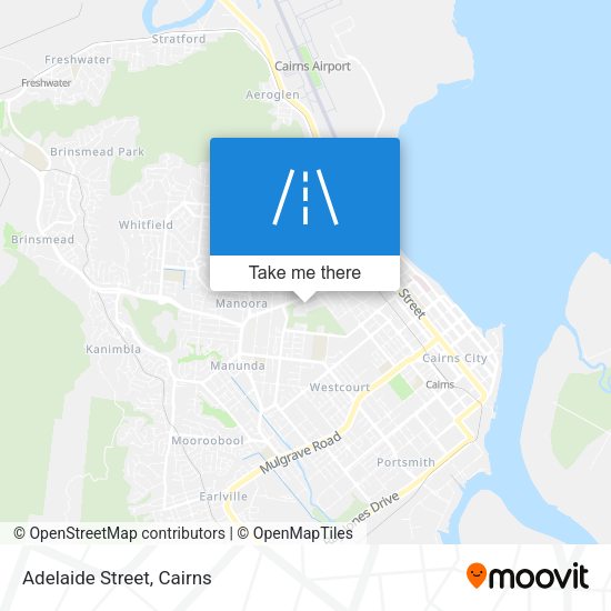 Adelaide Street map