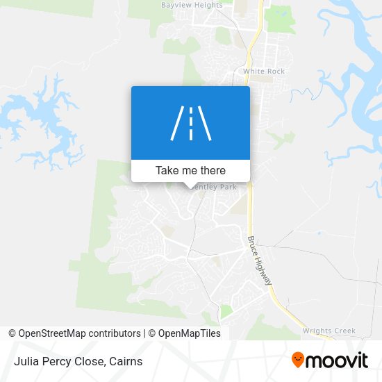 Julia Percy Close map