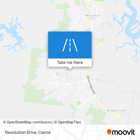 Resolution Drive map