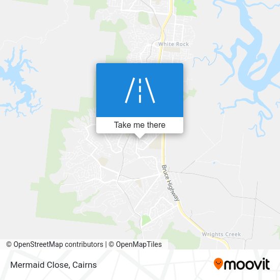 Mermaid Close map
