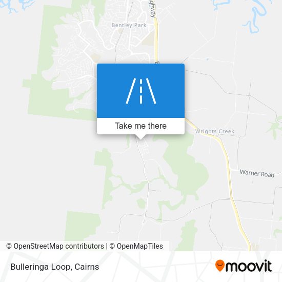 Bulleringa Loop map
