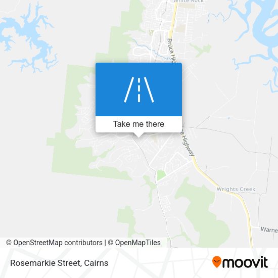 Rosemarkie Street map