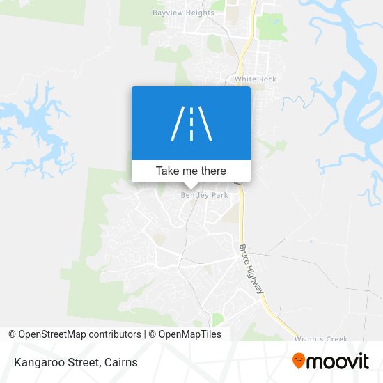 Kangaroo Street map