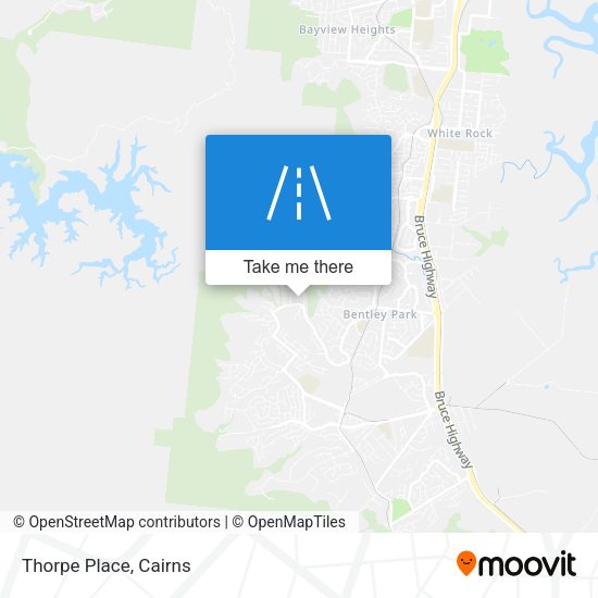 Thorpe Place map
