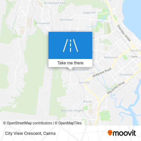 City View Crescent map