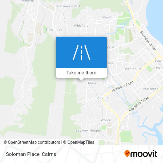Soloman Place map