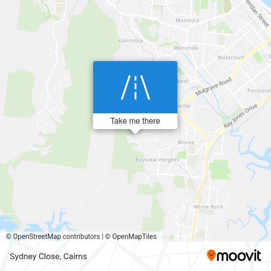 Sydney Close map