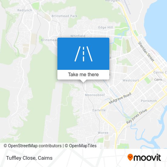 Tuffley Close map