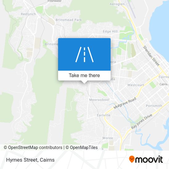 Hymes Street map