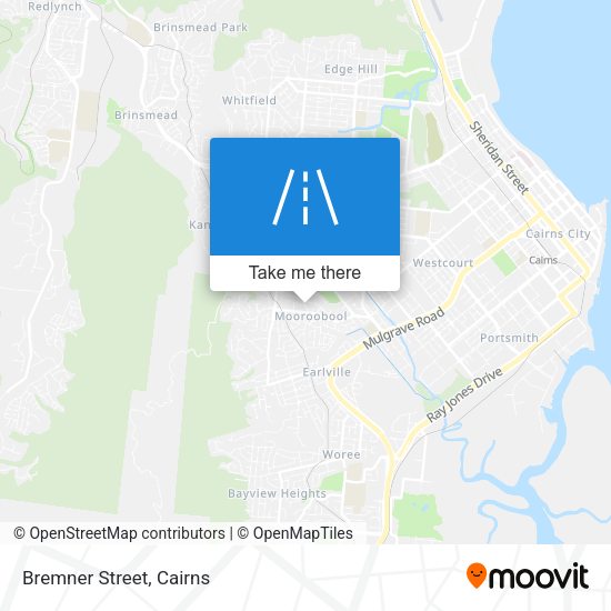 Bremner Street map