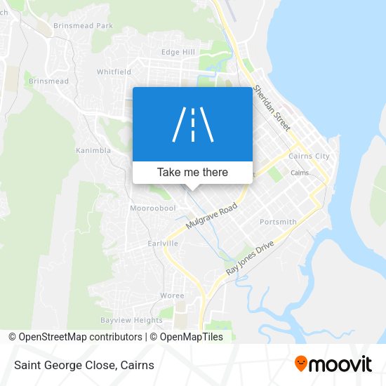 Saint George Close map