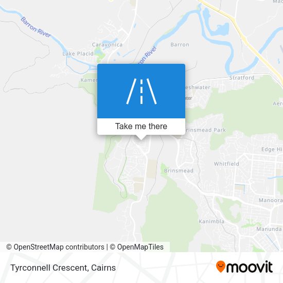 Tyrconnell Crescent map