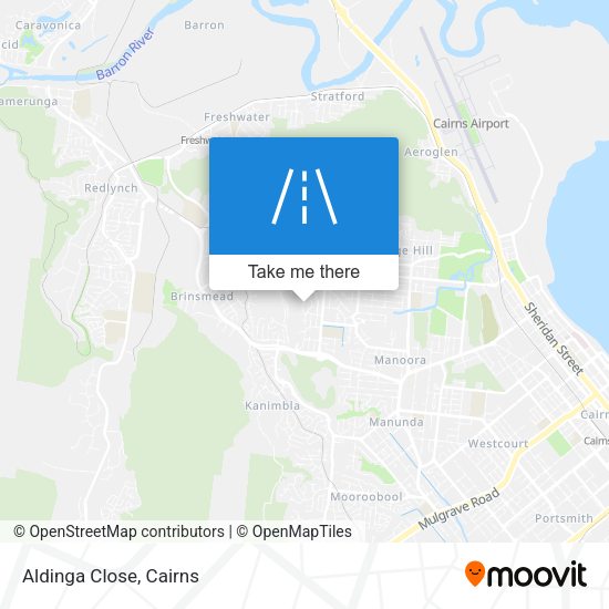 Aldinga Close map