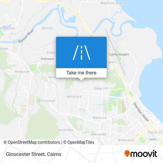 Gloucester Street map