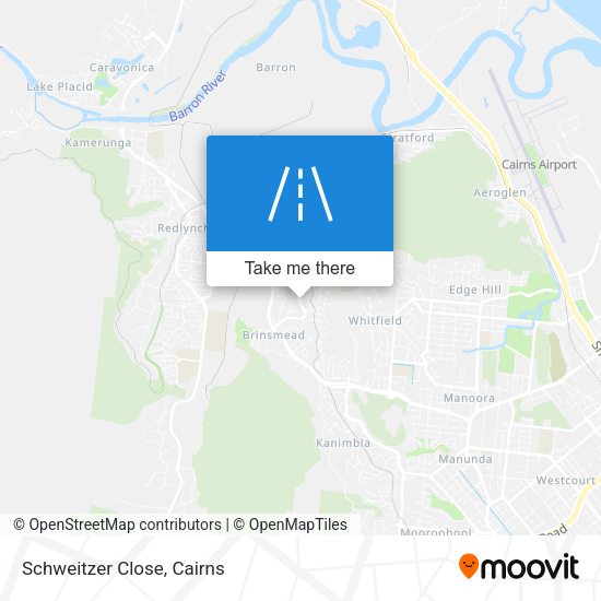 Schweitzer Close map