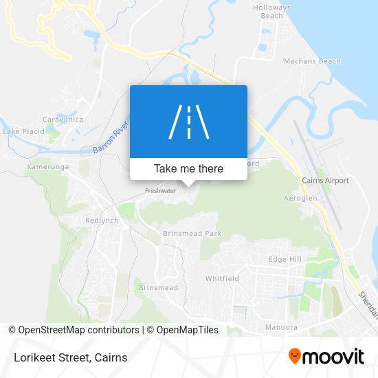 Lorikeet Street map