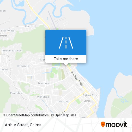 Arthur Street map
