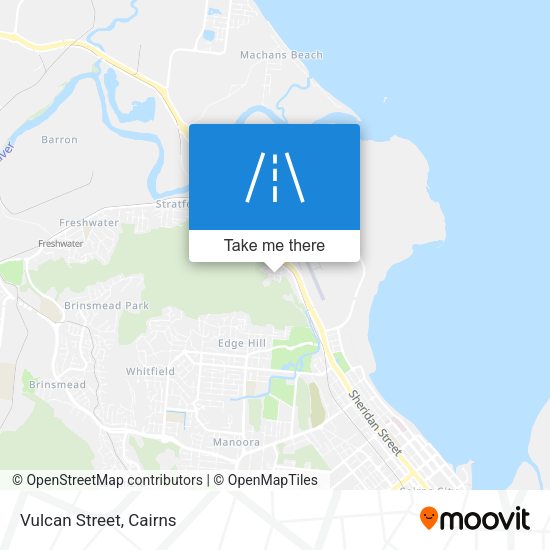 Vulcan Street map