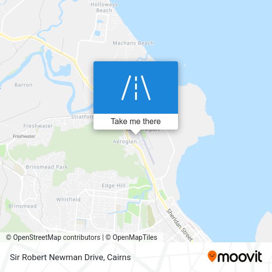 Sir Robert Newman Drive map