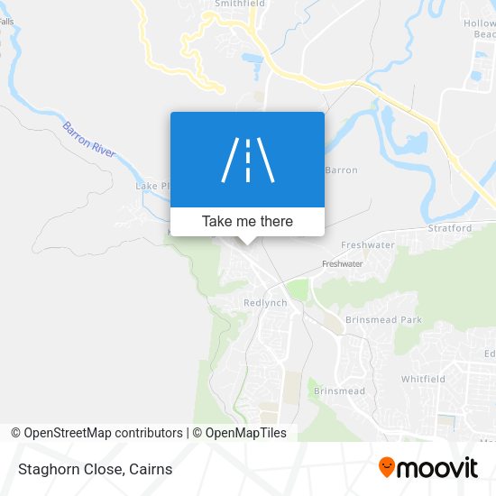 Staghorn Close map