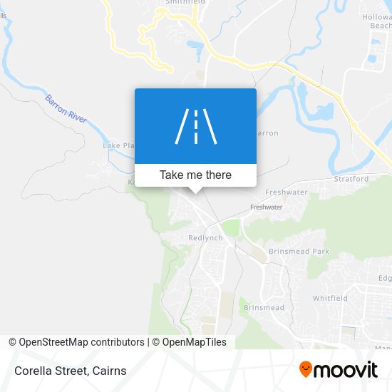 Corella Street map
