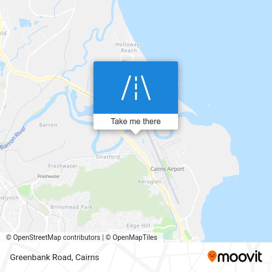 Greenbank Road map