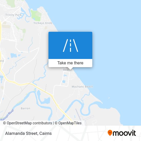 Alamanda Street map