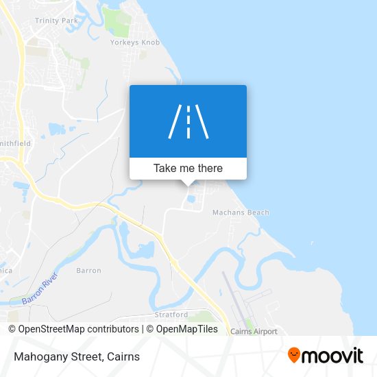 Mahogany Street map