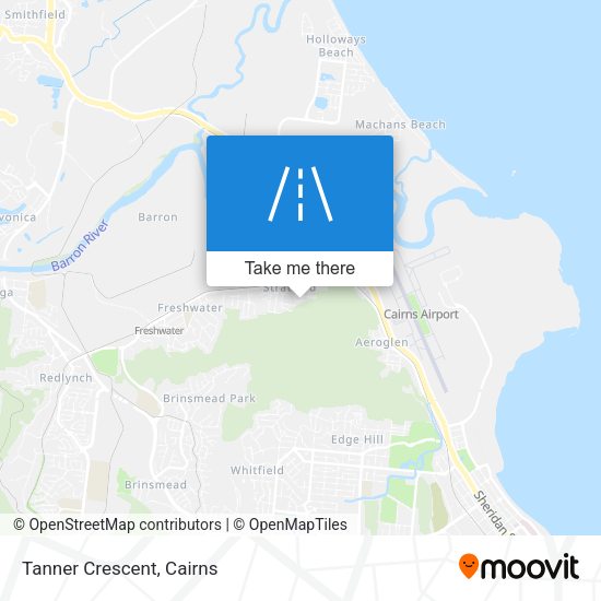 Tanner Crescent map
