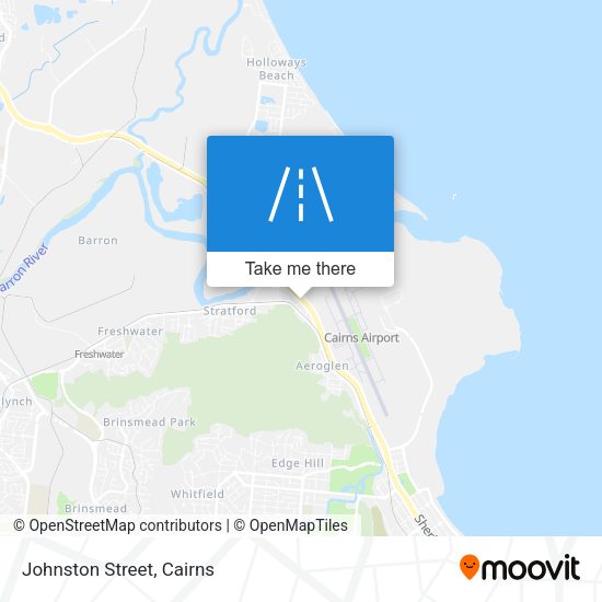 Johnston Street map