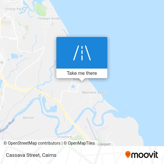 Cassava Street map