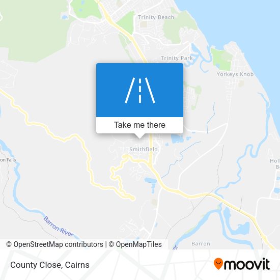 County Close map