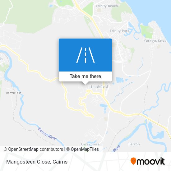Mangosteen Close map