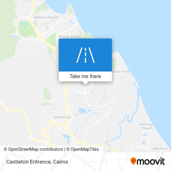 Castleton Entrance map