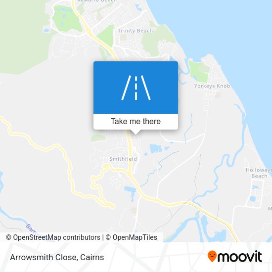 Arrowsmith Close map