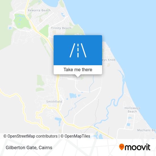 Gilberton Gate map
