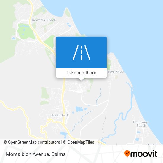 Montalbion Avenue map