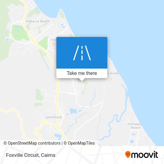 Foxville Circuit map