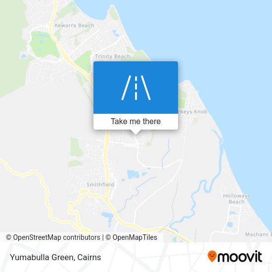 Yumabulla Green map