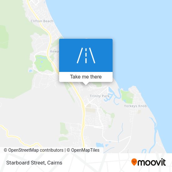 Starboard Street map
