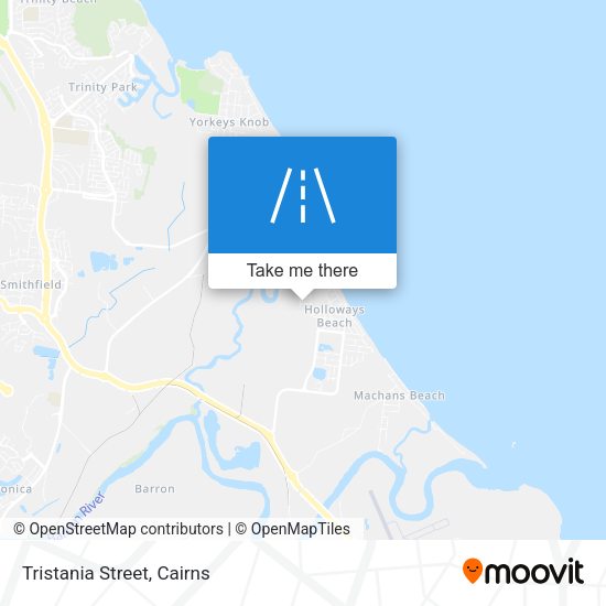 Tristania Street map