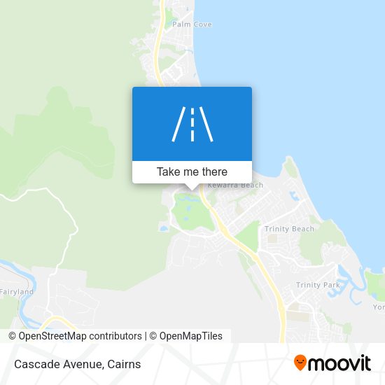 Cascade Avenue map