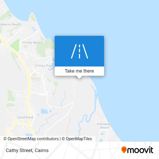 Cathy Street map