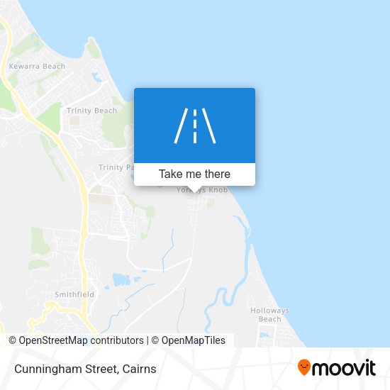 Cunningham Street map
