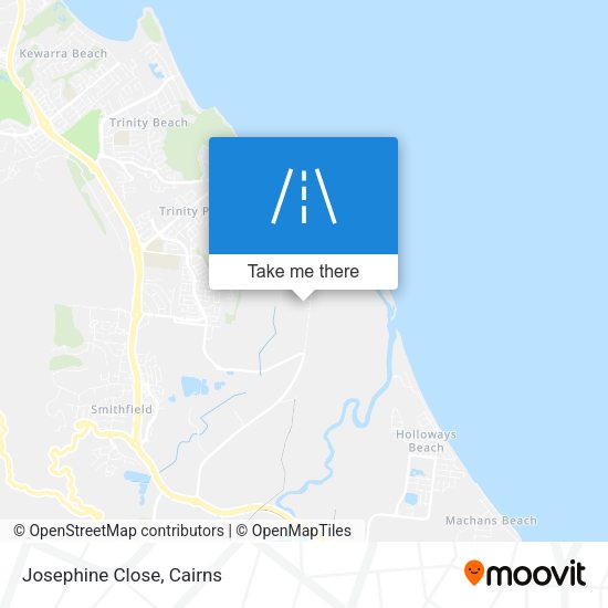 Josephine Close map