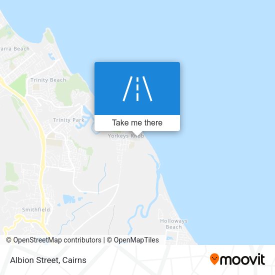 Albion Street map