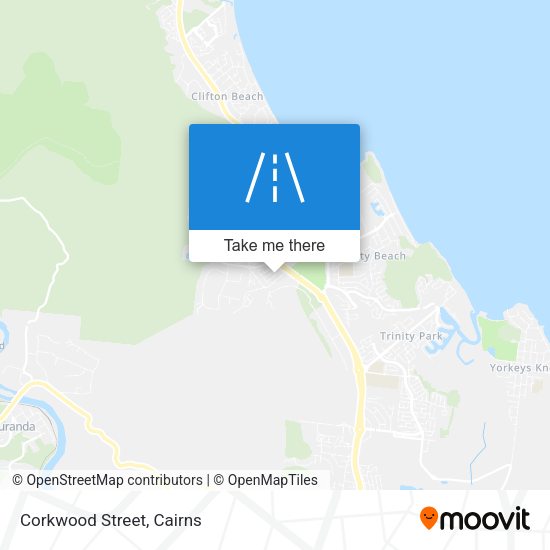 Corkwood Street map